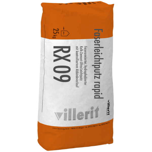 RX09 Faserleichtputz rapid