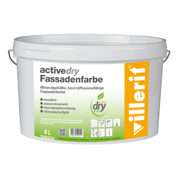 activeDRY Fassadenfarbe